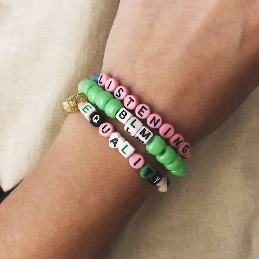 Stacking Bracelets - Black Lives Matter